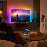 Domáce kino set: 1x HDMI kábel + 1x HDMI Sync box + 1x Bluetooth reproduktor + 1x držiak na ovládač 1