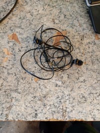 Slúchadlá Panasonic RP-HJE125E-K ErgoFit do uší, čierne, 3 veľkosti štupľov, 1,1 m kábel, 10 Hz-24 kHz, používané 2