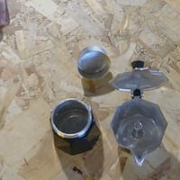 Cafetieră Bialetti Moka Color, 3 cești (130 ml), aluminiu, negru, espressor moka pentru aragaz 2