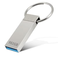 Stick USB Cecosy 982 GB, unitate flash, capacitate mare, rezistent la apă, stocare de date portabilă pentru calculator, laptop și Smart TV 1