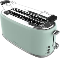 Cecotec 4 szeletes kenyérpirító retro zöld 1630W rozsdamentes acél 1