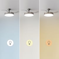 Cecotec Aero 4280 Összecsukható Lapátú Mennyezeti Ventilátor LED Lámpával 106cm - Stainlesssteel 9