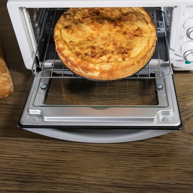 Cecotec Bake&Toast 1090 asztali sütő 10L 1000W fehér, 230°C hőmérséklet, 60 perces időzítő