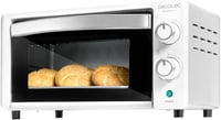 Cecotec Bake&Toast 1090 asztali sütő 10L 1000W fehér, 230°C hőmérséklet, 60 perces időzítő 1