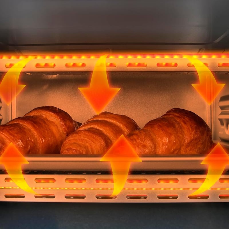 Cecotec Bake&Toast 1090 asztali sütő 10L 1000W fehér, 230°C hőmérséklet, 60 perces időzítő