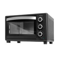 Mini rúra Cecotec Bake&Toast 2300 Black, 23 l, 1500 W, 230 °C, gril a kombinované režimy ohrevu, dvojité sklenené dvierka, 60-minútový časovač, tácka na omrvinky 1