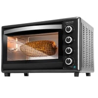Cuptor electric Cecotec Bake&Toast 4600 Black Gyro, 46 L, 2000 W, 12 funcții de încălzire combinabile, rotisor și tavă pentru firimituri 1