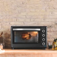 Cuptor electric Cecotec Bake&Toast 4600 Black Gyro, 46 L, 2000 W, 12 funcții de încălzire combinabile, rotisor și tavă pentru firimituri 8