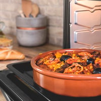 Cuptor electric Cecotec Bake&Toast 4600 Black Gyro, 46 L, 2000 W, 12 funcții de încălzire combinabile, rotisor și tavă pentru firimituri 4