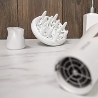 Cecotec Bamba IoniCare 5200 Aura 2300W ionos hajszárító diffúzorral és koncentrátorral - White, Motor DC 3