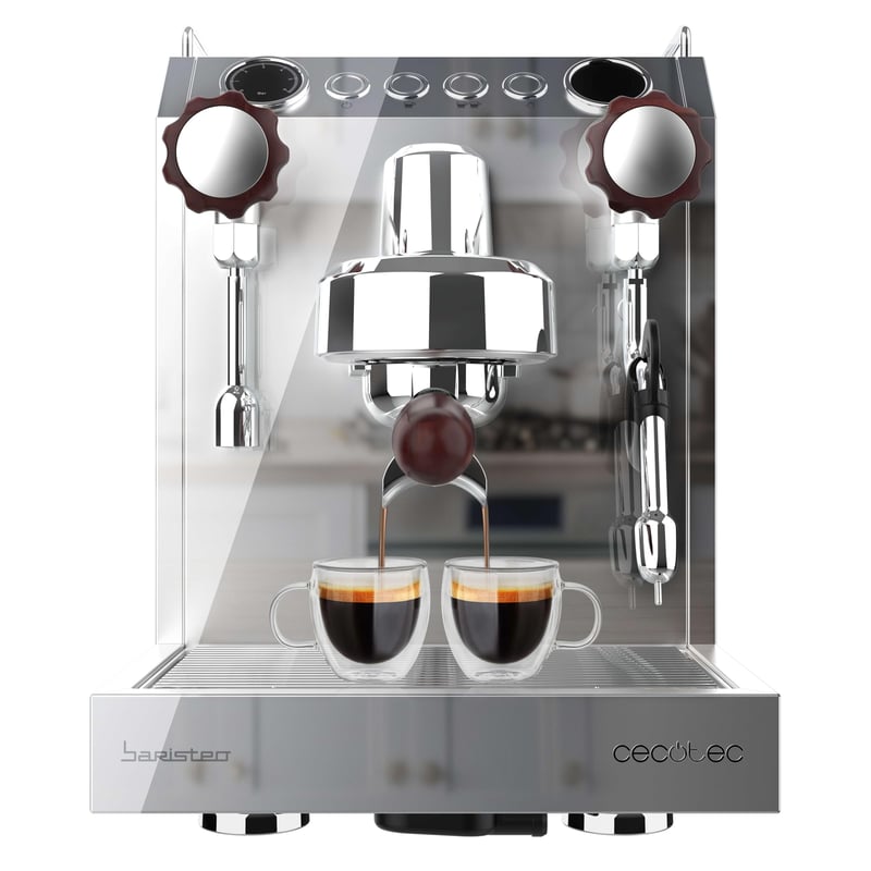 Pákový kávovar Cecotec Baristeo Classic s 1,7 l nádržkou na vodu