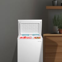 Ladă frigorifică orizontală Cecotec Bolero CoolMarket Chest 99P albă, 99L, control electronic LED, Fast Freezing, ușă ZeroG, compactă 7