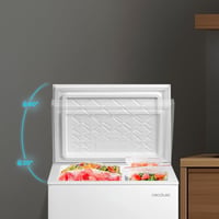 Ladă frigorifică orizontală Cecotec Bolero CoolMarket Chest 99P albă, 99L, control electronic LED, Fast Freezing, ușă ZeroG, compactă 6