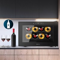 Cecotec Bolero GrandSommelier 800H CoolCrystal E bortároló - 8 palack, fekete 2