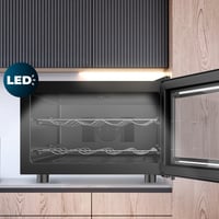 Cecotec Bolero GrandSommelier 800H CoolCrystal E bortároló - 8 palack, fekete 9