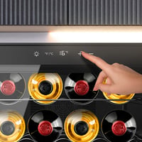 Cecotec Bolero GrandSommelier 800H CoolCrystal E bortároló - 8 palack, fekete 6