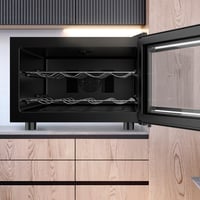 Cecotec Bolero GrandSommelier 800H CoolCrystal E bortároló - 8 palack, fekete 5