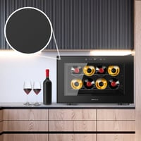 Cecotec Bolero GrandSommelier 800H CoolCrystal E bortároló - 8 palack, fekete 7