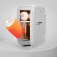 Prenosná mini chladnička s ohrevom Cecotec Bolero MiniCooling 4L, 12V-220V, do auta a karavanu, 5-65°C, Havanna White 3