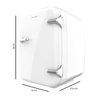Prenosná mini chladnička s ohrevom Cecotec Bolero MiniCooling 4L, 12V-220V, do auta a karavanu, 5-65°C, Havanna White 2
