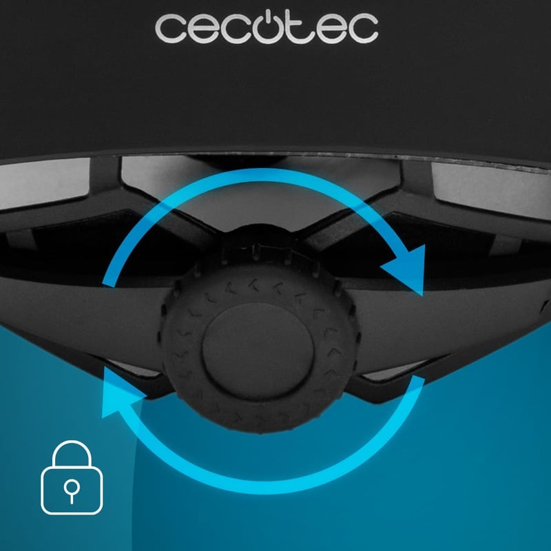 Cecotec BrainGuard Urban és Sprinter kerékpár sisak S-M L-XL méret e-roller - L, Black, City