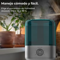 Cecotec Breezecare 2900 okos párásító távirányítóval, 4,5L tartály, érintőképernyő, 8 órás időzítő 8