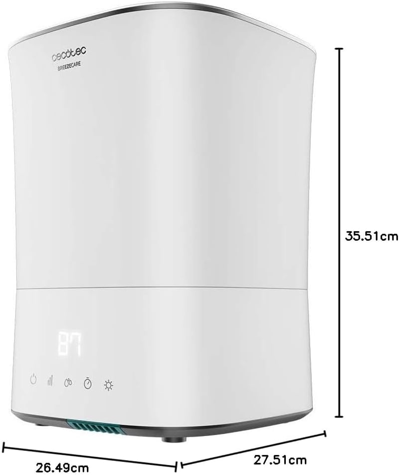 Cecotec BreezeCare 3500 meleg párásító 5,5L tartály, 400ml/h, 35m² lefedettség