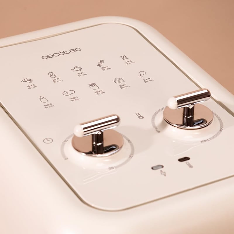 Cecotec Cecofry Antique 5000 olajmentes forró levegős fritőz 5L digitális 1500W