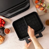 Cecotec Cecofry Dual 9000 Forrólevegős Sütő 9L Osztható Kosárral, 2850W, Digitális Érintőpanel, Kettős Hőmérséklet-szabályozás, 6 Üzemmód 3