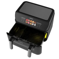 Friteuză cu aer cald Cecotec Cecofry&Grill Duoheat 10000, 10 L, 2800 W, cu fereastră de vizualizare, gătire cu conținut scăzut de grăsimi 2