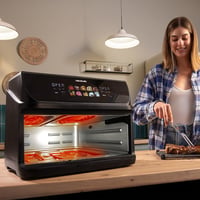 Friteuză cu aer cald Cecotec Cecofry&Grill Duoheat 10000, 10 L, 2800 W, cu fereastră de vizualizare, gătire cu conținut scăzut de grăsimi 3
