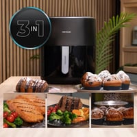 Friteuză cu aer cald și grătar Cecotec Cecofry & Grill Duoheat 6500 - 6,5 l, 2200 W 2
