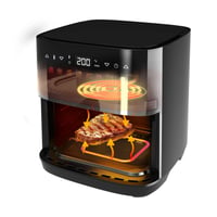 Teplovzdušná fritéza Cecotec Cecofry&Grill Duoheat 8000 s dvojitým grilom, 8 litrov, 2200 W, fritéza 9