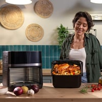 Teplovzdušná fritéza Cecotec Cecofry&Grill Duoheat 8000 s dvojitým grilom, 8 litrov, 2200 W, fritéza 5