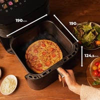 Friteuză cu aer cald Cecotec Cecofry & Grill Smokin' 4500, fără ulei, 4,5 L - Funcție Grill, Plancha, Afumătoare, Rezistență dublă, Gătire uniformă 7