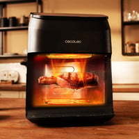 Friteuză cu aer cald Cecotec Cecofry & Grill Smokin' 4500, fără ulei, 4,5 L - Funcție Grill, Plancha, Afumătoare, Rezistență dublă, Gătire uniformă 3