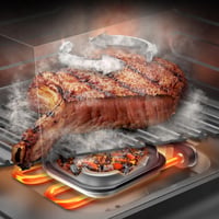 Friteuză cu aer cald Cecotec Cecofry & Grill Smokin' 4500, fără ulei, 4,5 L - Funcție Grill, Plancha, Afumătoare, Rezistență dublă, Gătire uniformă 2
