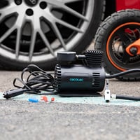 Elektrický vzduchový kompresor Cecotec CecoRaptor Perfect Pump 12V, 250PSI, priemer valca 16 mm, 2,8 m kábel, prípojka do zapaľovača, čierny 2