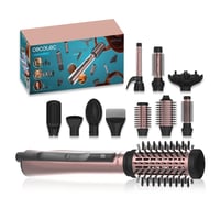 Cecotec CeramicCare 10in1 AirBrush hajformázó készlet 10 tartozékkal - 1200 W, ion, kerámia 1