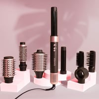 Cecotec CeramicCare AirGlam Black 8 az 1-ben hőlégfúvós hajkefe, 1400 W, Coanda - fekete 2