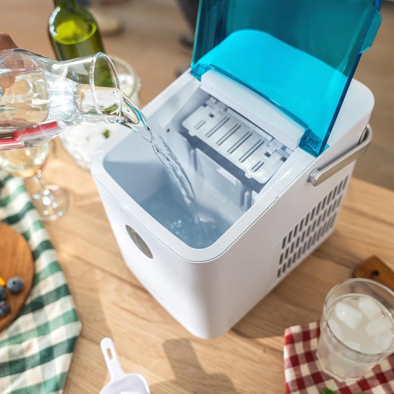 Cecotec Chillin' Ice 1200 Go jégkészítő gép 12 kg napi kapacitás, 2 méretű kockák