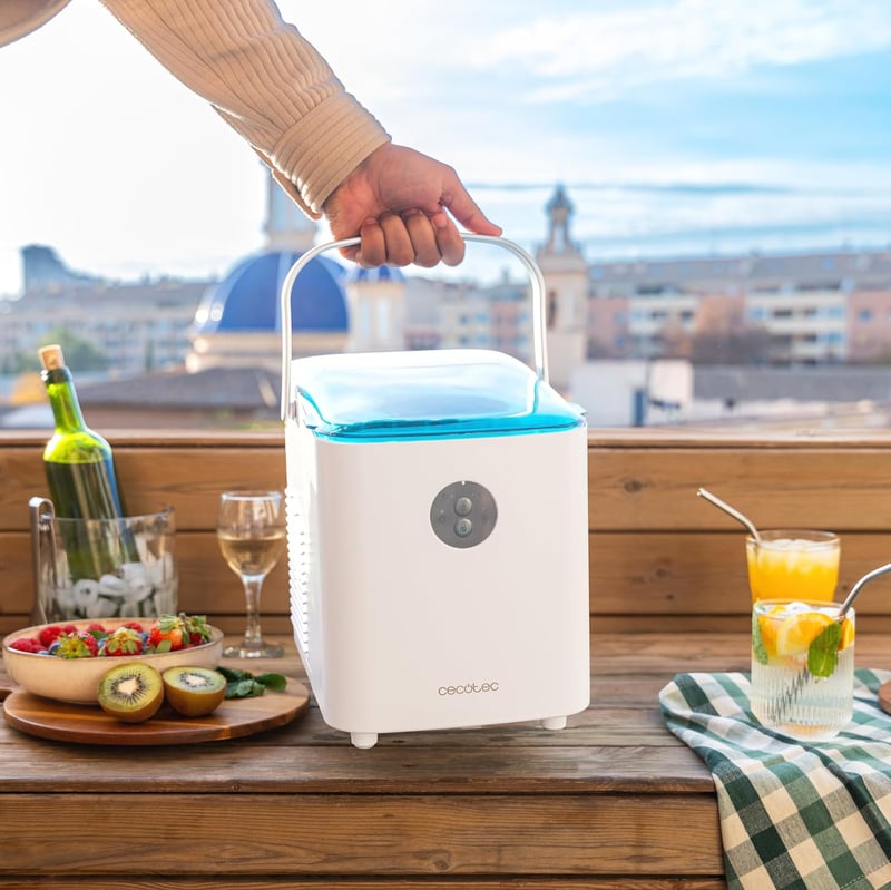 Cecotec Chillin' Ice 1200 Go jégkészítő gép 12 kg napi kapacitás, 2 méretű kockák