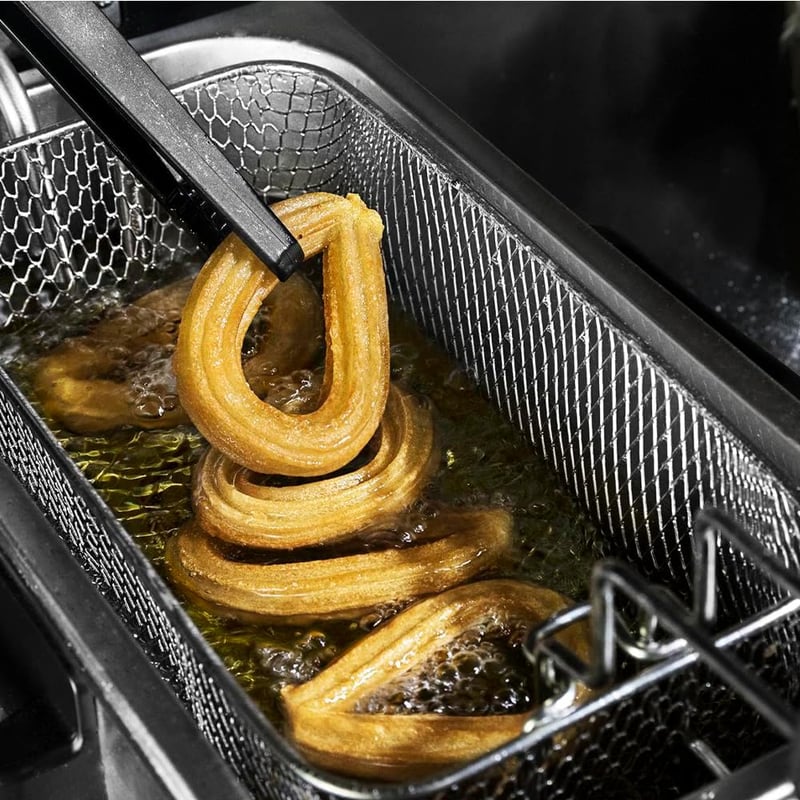 Cecotec Cleanfry 3L rozsdamentes elektromos mélysütő 2000W szűrővel