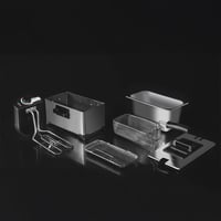 Cecotec Cleanfry 3L rozsdamentes elektromos mélysütő 2000W szűrővel 9