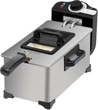 Cecotec Cleanfry 3L rozsdamentes elektromos mélysütő 2000W szűrővel 1