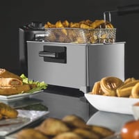 Cecotec CleanFry 3L rozsdamentes olajsütő 190°C-ig, mosogatógépben mosható tálcával 2
