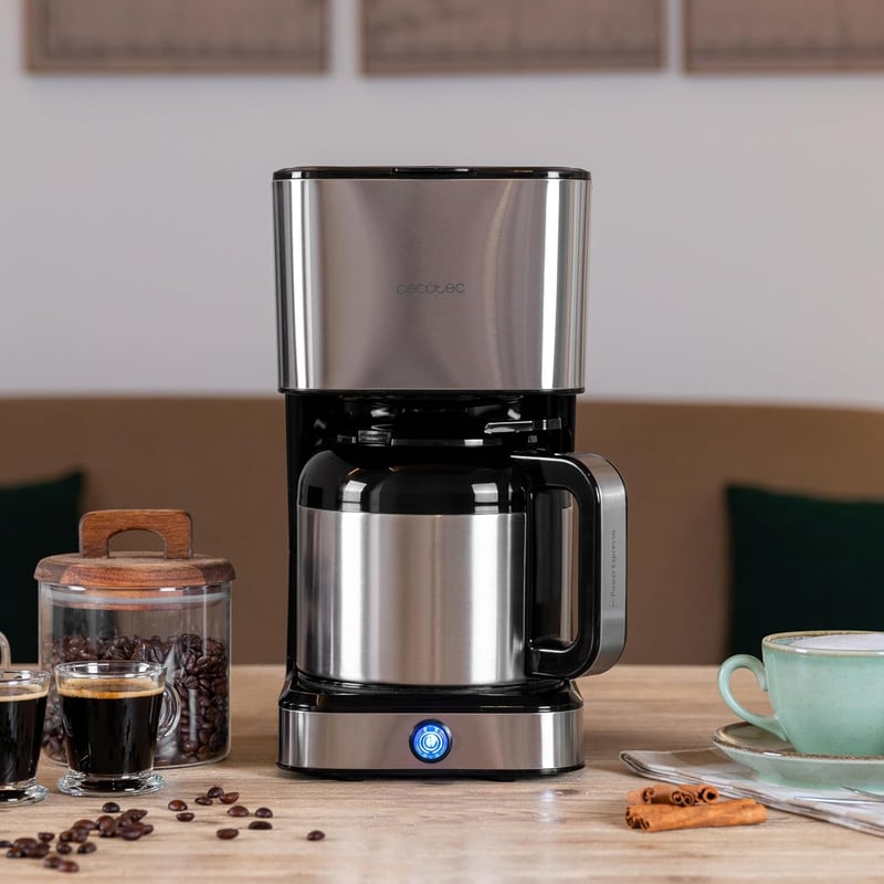 Cecotec Coffee 66 Drop csepegtetős kávéfőző 950W, 1,2L, 10 csészés, Extreme Aroma technológia