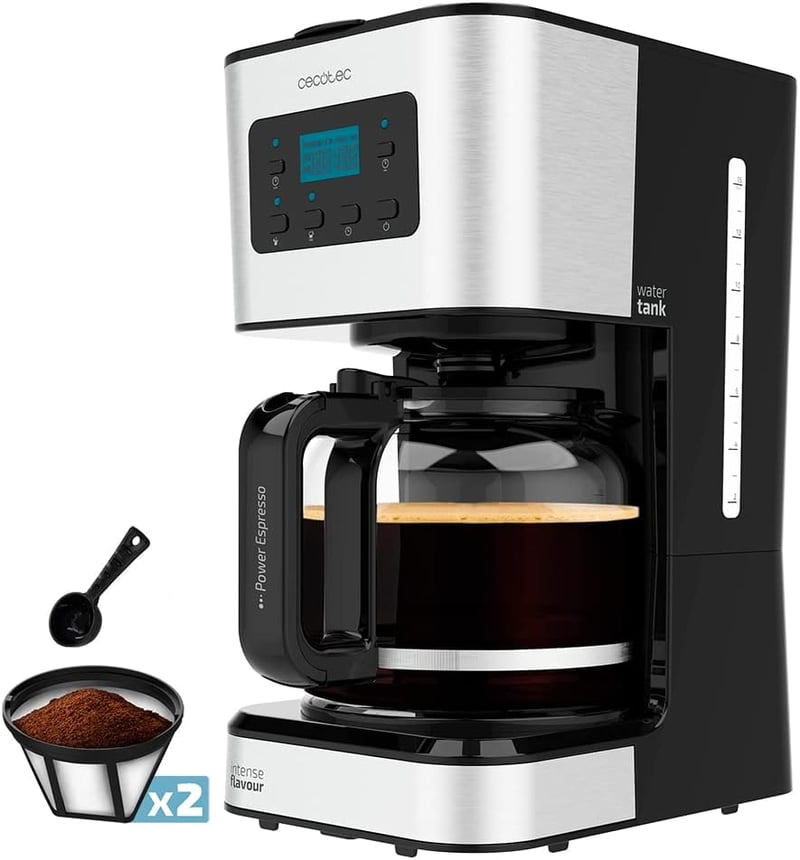 Cecotec Coffee 66 Smart Plus programozható kávéfőző 1,5L rozsdamentes acél