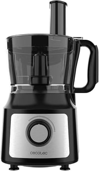 Cecotec Comino 1000 Konyhai Robotgép 1000W, 2 Sebesség, 2L Tál, Aprító és Keverő Kés 2