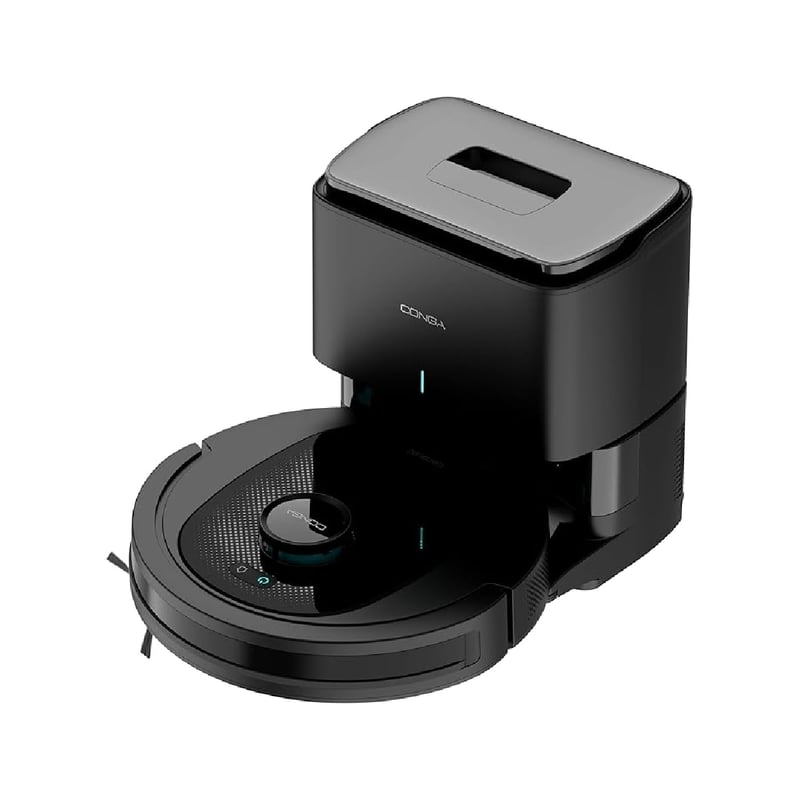 Robotický vysávač Cecotec Conga 7490 Ultimate Home X-Treme – 4000 Pa, 120-minútová výdrž batérie, laserová navigácia, stanica s automatickým vyprázdňovaním, čistenie 4 v 1